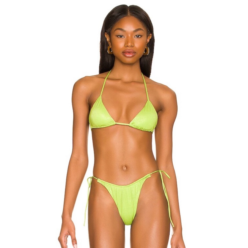 NWT green bikini set